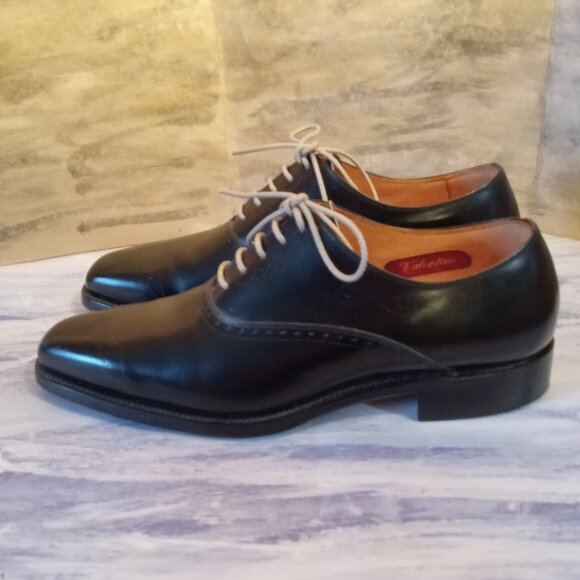 Scotch Grain Hirokawa Valentine Black Wingtips Men size 6.5 - Picture 2 of 10